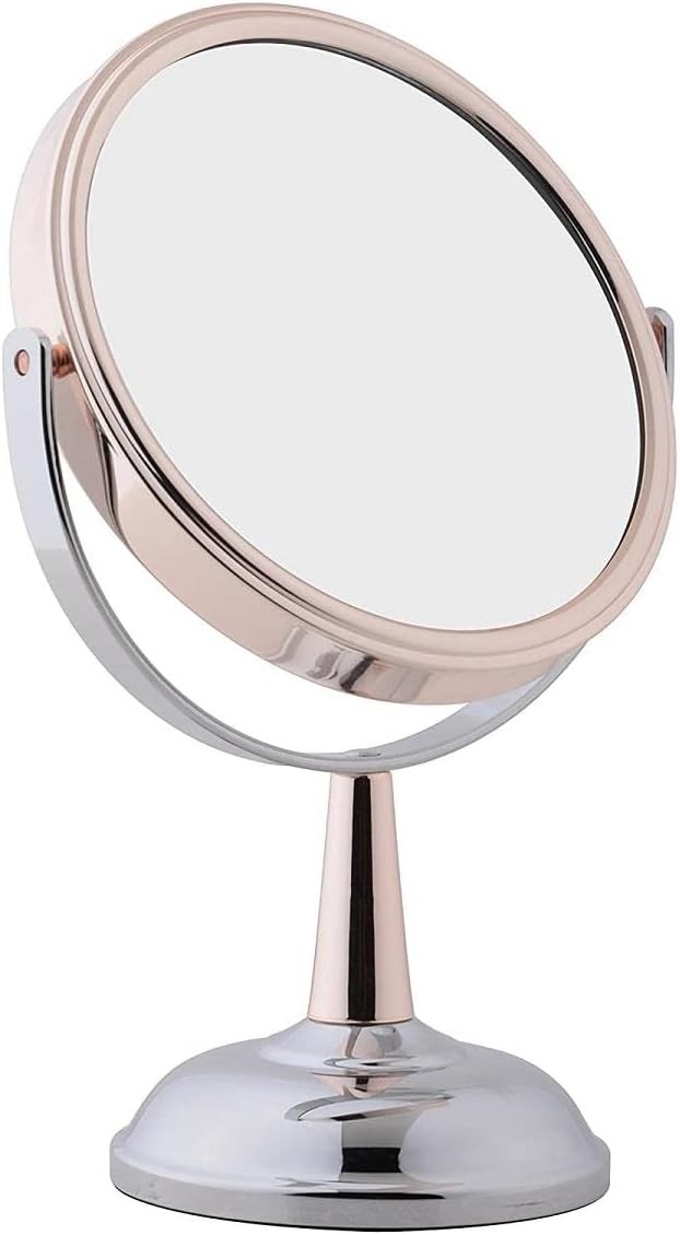 Double-Sided Makeup Mirror 16.5 cm 
