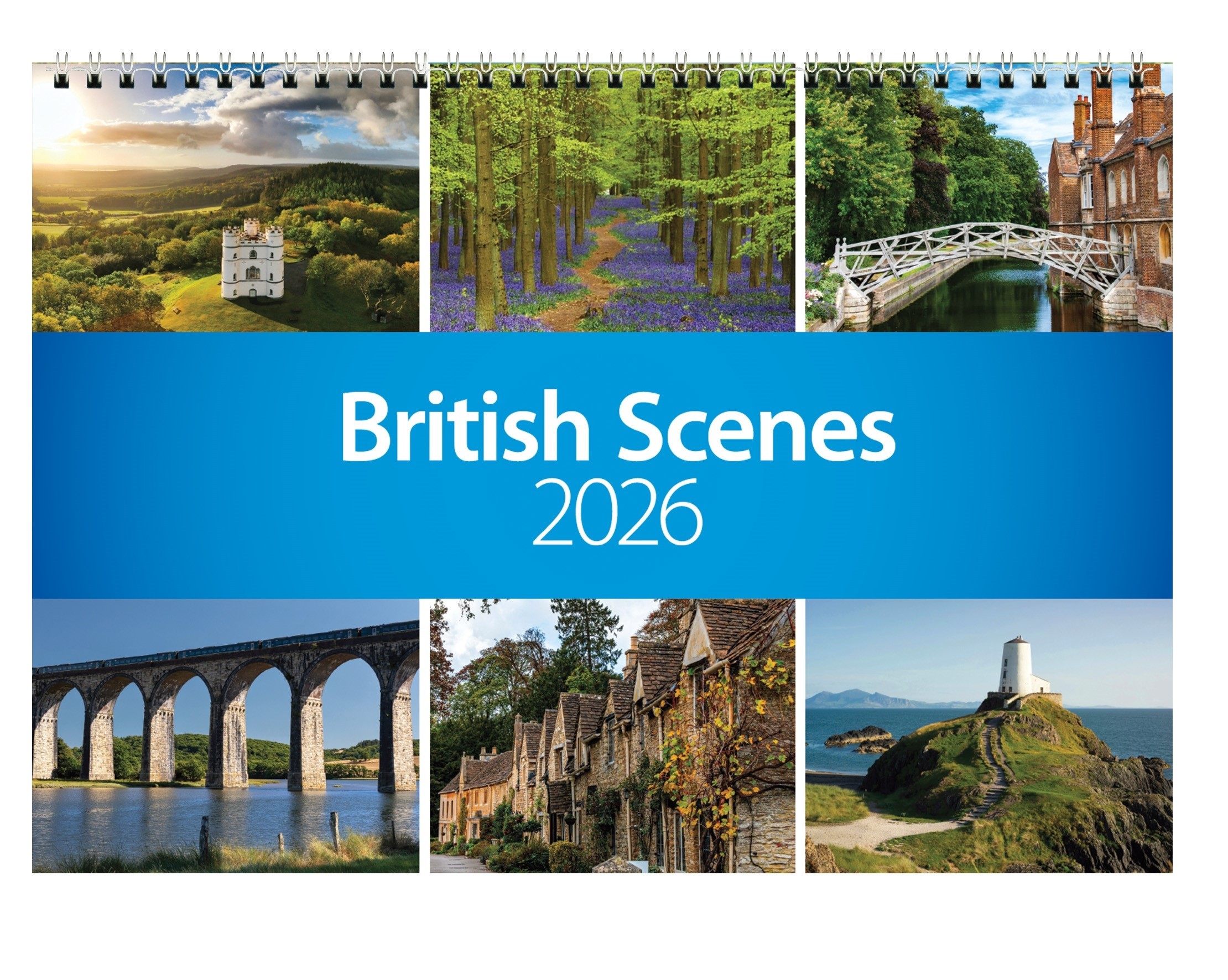 2026 British Scenes Wall Calendar