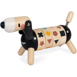 Janod - Dog Of Wooden Shapes and Colours