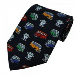 Classic Camper Vans Novelty Tie