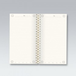 myNo Small Pocket Spiral Notebook