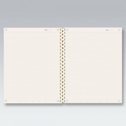 myNo Large Spiral Notebook