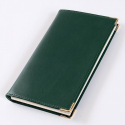 Green Leather Diary Set with a 2026 Diary Insert