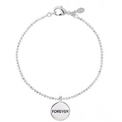 Joma Jewellery - Forever - Silver Plated Duo Disc Bracelet