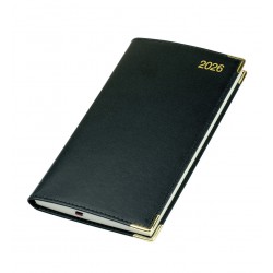2026 Kingston Leather Pocket Diary - Bookbound - Senator - Week to View - 