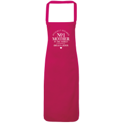 MUM - 'Officially Number 1 Mother in the World' Apron - Personalised