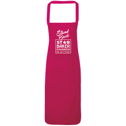 Stand Back - Star Baker in Action Apron - Personalised