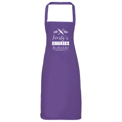 .....'s Kitchen - The Place To Be Apron - Personalised