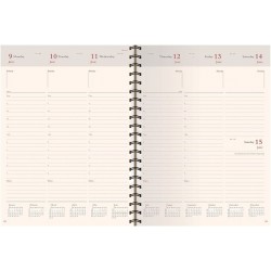 Statesman 13 Month 2026 A5 Insert Diary Refill / Insert -  Cream 
