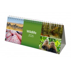 2026 World Wildlife Desk Calendar