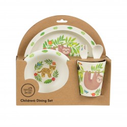 Sass & Belle Sloth and Friends Dinner Tableware Set